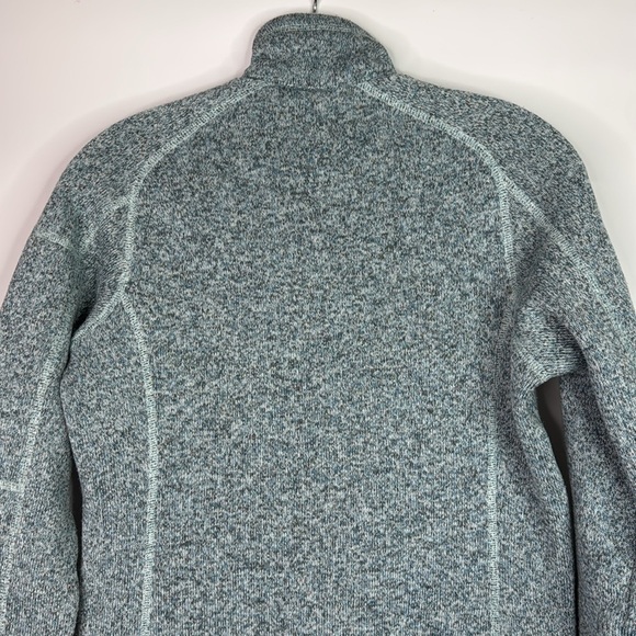 Patagonia Better Sweater Heathered Blue Full Zip Jacket Size Small - Picture 5 of 9